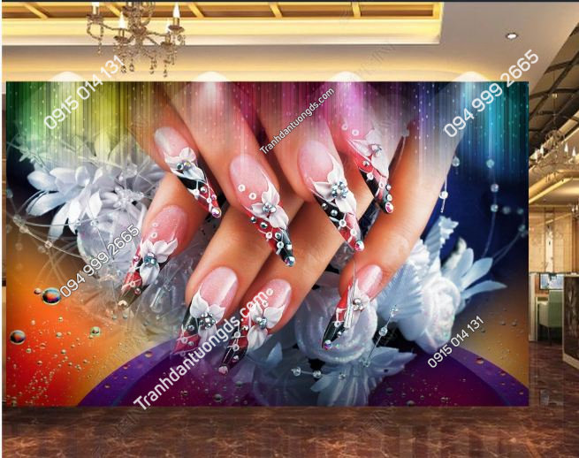 Tranh tường móng tay cho tiệm nail DS_16109428