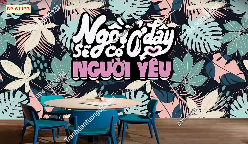 TOP 40+ Mẫu Tranh Dán Tường 3D Cafe Trà Sữa Giá Rẻ Nhất