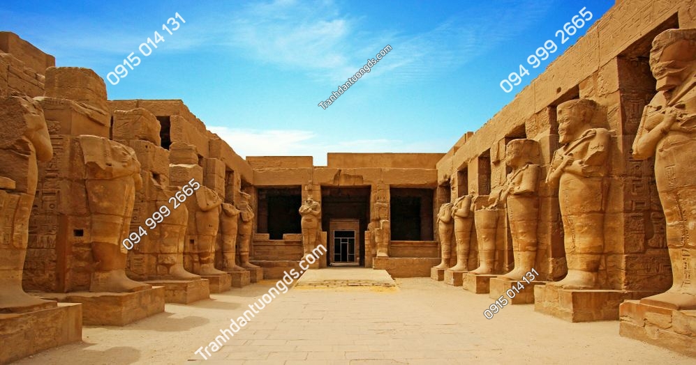 Tranh tường phong cách ai cập -ruins-of-karnak-temple-in-luxor-egypt-1017481156