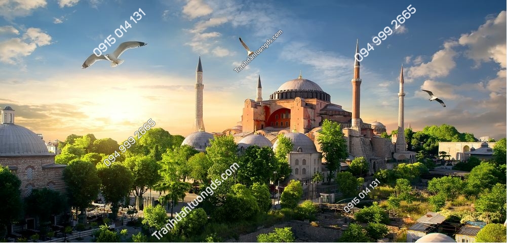 Hoàng hôn ở Istanbul, Thổ Nhĩ Kỳ 743964940