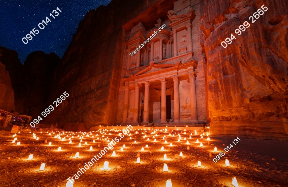 Petra by night show, Petra, Jordan 1336847372