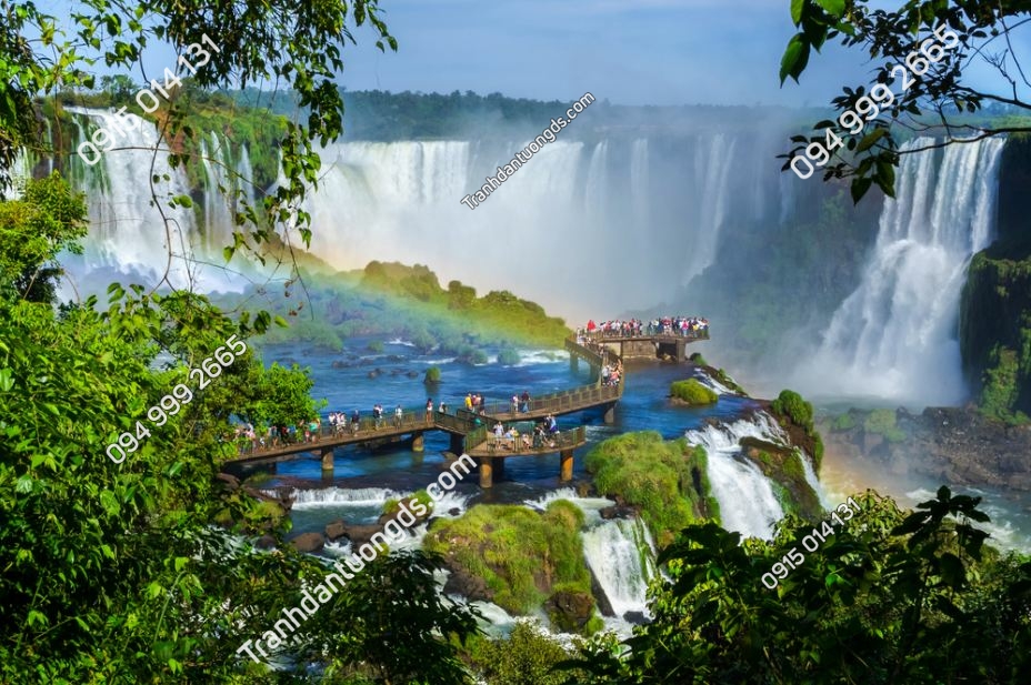 Thác Iguazu biên giới của Brazil và Argentina 316241720