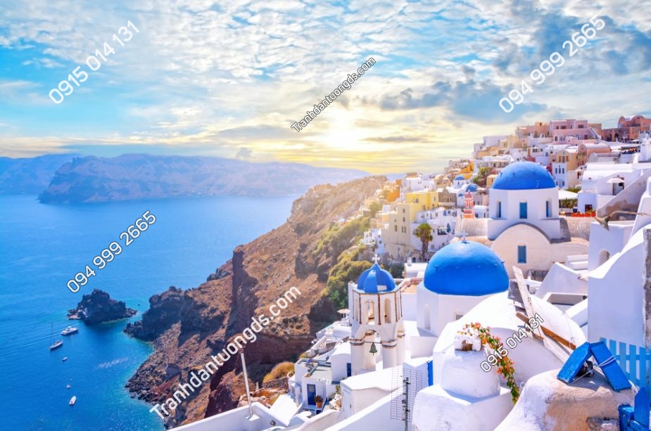 Thị trấn Oia xinh đẹp trên đảo Santorini, Hy Lạp 1345474721