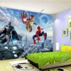 Tranh dán tường siêu anh hùng dán phòng ngủ trẻ em 51381