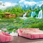 Tranh phong cảnh 3D cho phòng khách DS_15321424