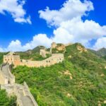 Tranh trời xanh vạn lý trường thành