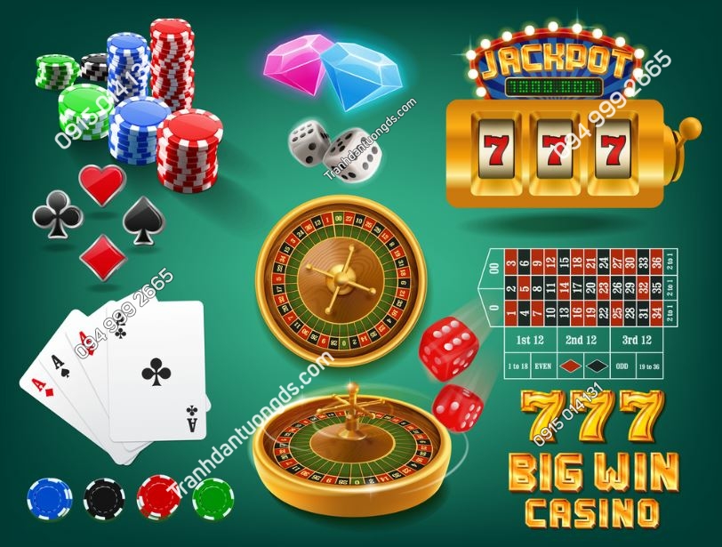 Tranh big win casino 675818887