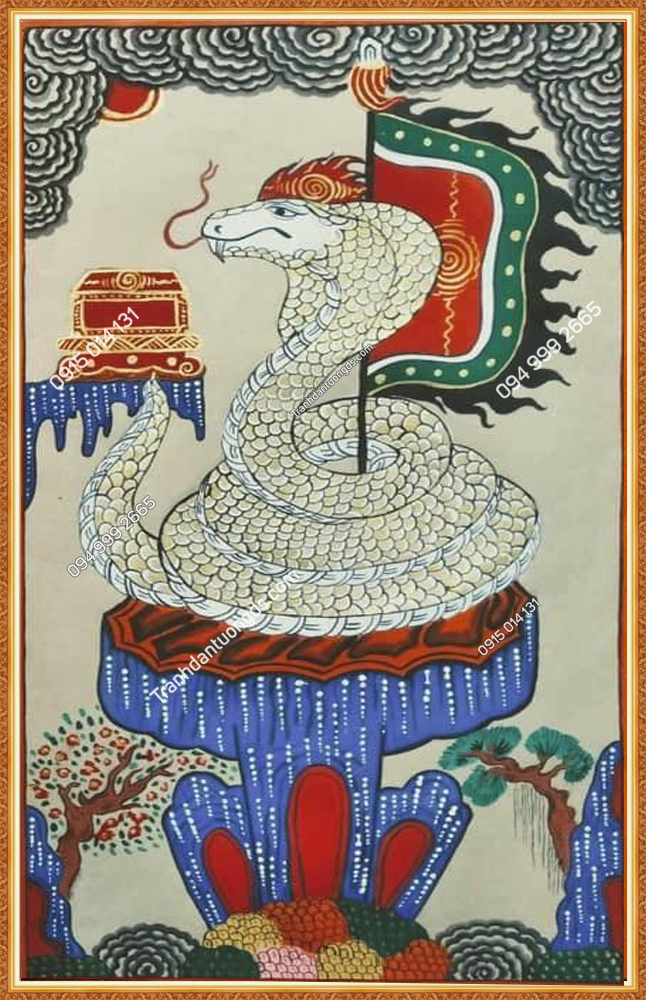 Tranh Bạch Xà