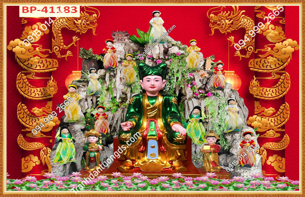 Tranh dán tường 3D thờ Chúa Sơn Trang TP41183