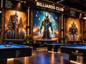 Tranh Dán Tường Bida Ai Cập Cổ Đại Pharaoh Anubis Huyền Bí 3D BIDA119202610