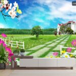 Tranh dán tường con đường mở rộng không gian 111191