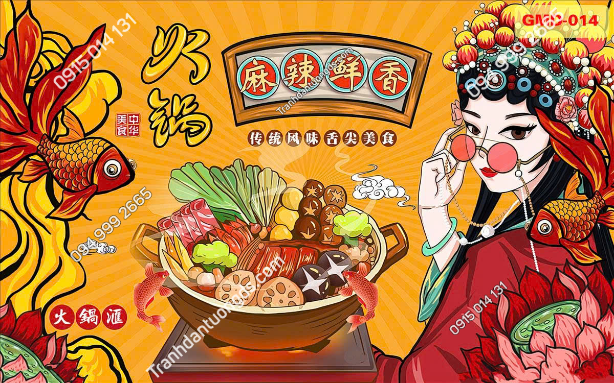 Tranh dán tường quán mỳ cay 2026 (16)