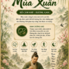 Tranh dán tường Spa Mùa Xuân