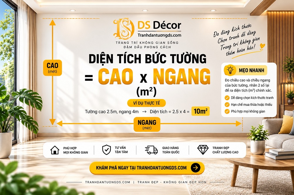 HƯớng dẫn tính diện tích tường tranhdantuongDS