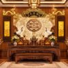 Tranh Phòng Thờ Song Long Bạch Hạc Phúc Thọ Trang Nghiêm DS746281