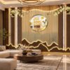 Tranh Lam Sóng Thuận Buồm Xuôi Gió Phòng Khách DS582741